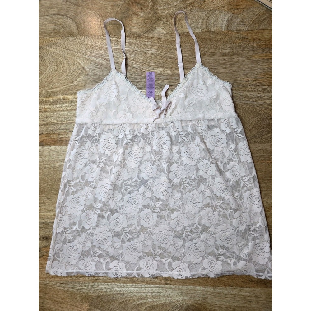 Sophie And Me By Twentyone Size Small Lace Camisole Babydoll Tank Top